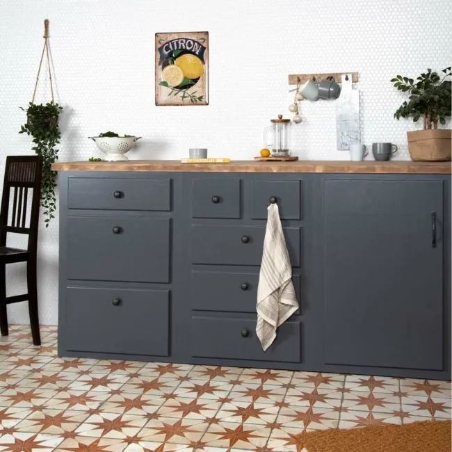 Scintilla Paprika Orange Star Pattern Tiles