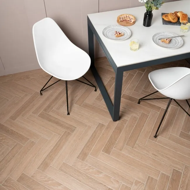 Bonsai Hazel Brown Wood Effect Porcelain Wall and Floor Tiles