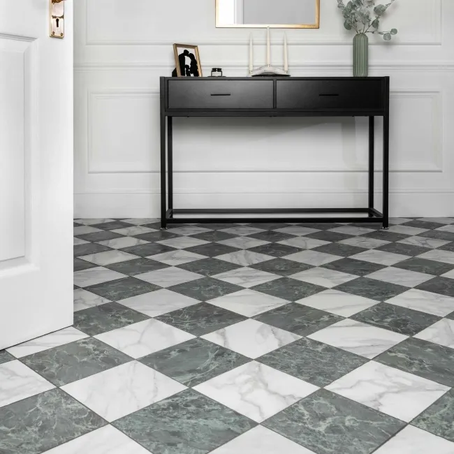 Camden Emerald Marble Effect Wall and Floor Tiles