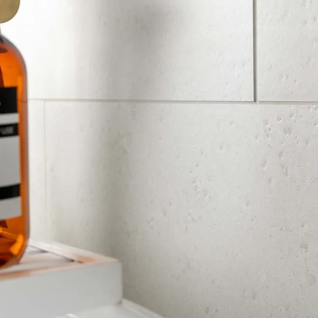 Dover White Matt Stone Effect Wall Tiles