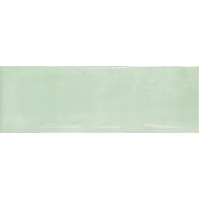 Rustic Eton Green Gloss Metro Wall Tiles