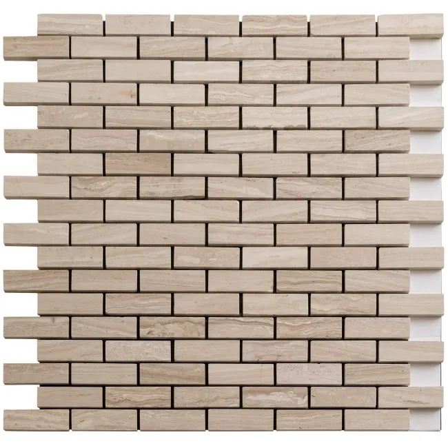 Beige Marbled Mosaic Tiles