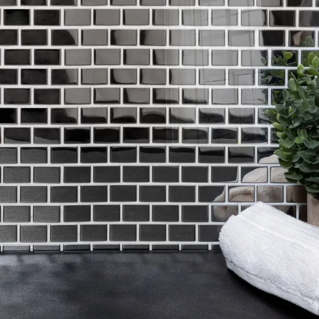 Jrangsu Polished Mosaic Oriental Stainless Steel Tiles Mosaic Tiles