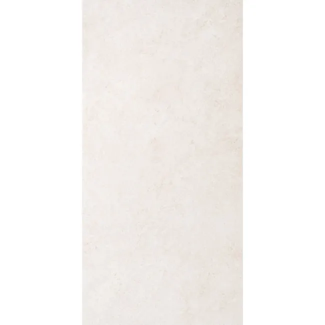 Fargo White Matt Stone Effect Anti Slip Wall and Floor Tiles 1200x600