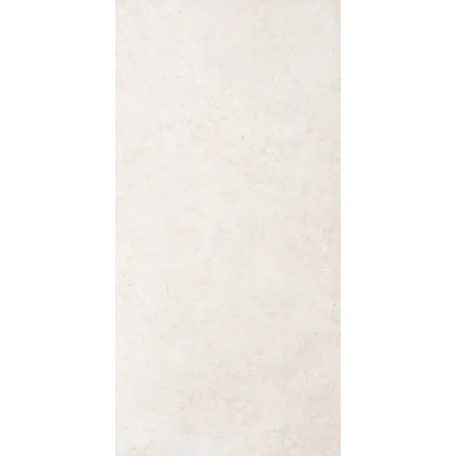 Fargo White Matt Stone Effect Anti Slip Wall and Floor Tiles 1200x600