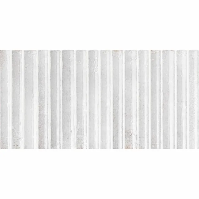 Meraki White Gloss Kitt-Kat Mosaic Effect Wall Tiles