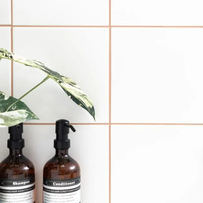 MonoEdge White Matt Ceramic Wall Tiles 200x200