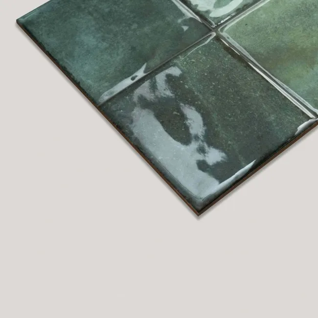 Veneto Green Gloss Rustic Wall Tiles