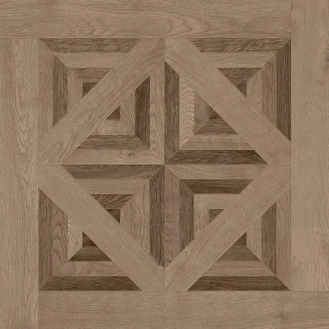 Galloway Walnut Brown Parquet Effect 20mm Porcelain Paving Slabs