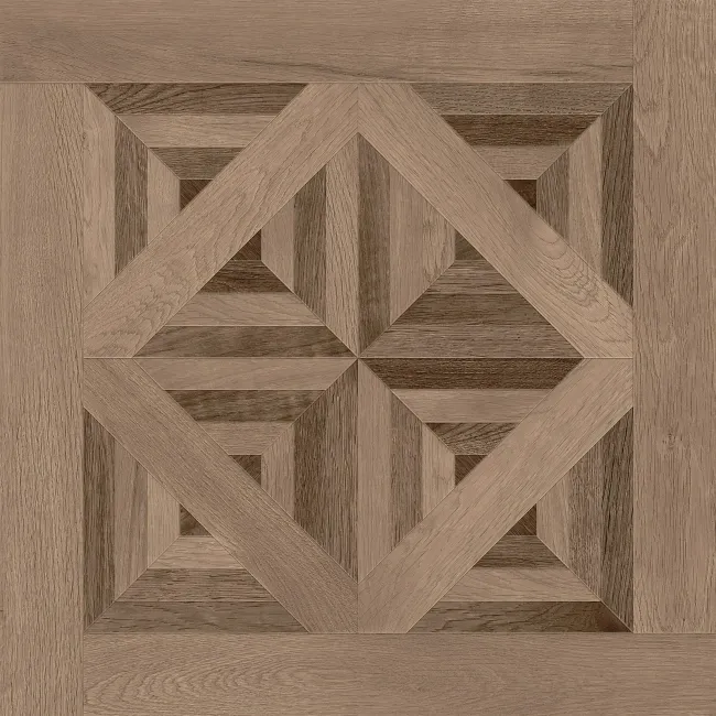 Galloway Walnut Brown Parquet Effect 20mm Porcelain Paving Slabs