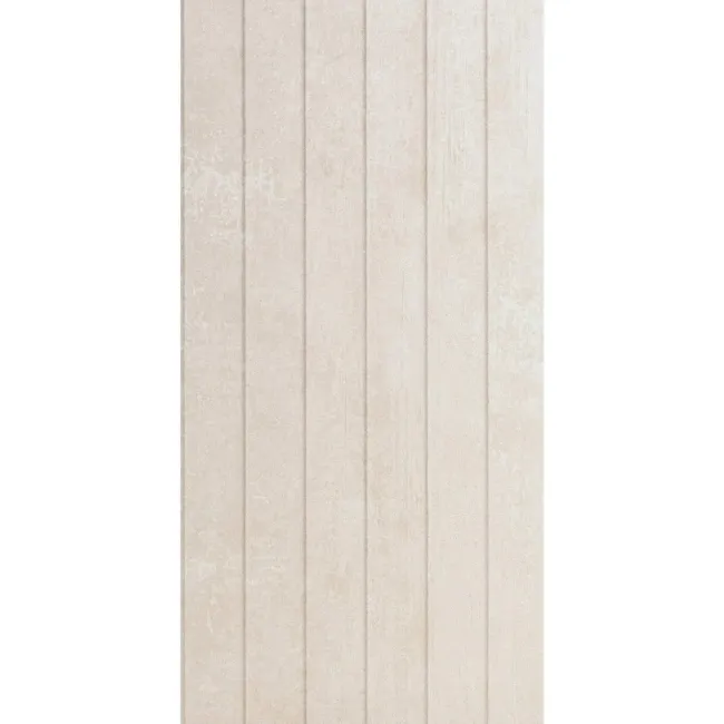 Genoa Ivory Matt Decor Concrete Effect Wall Tiles