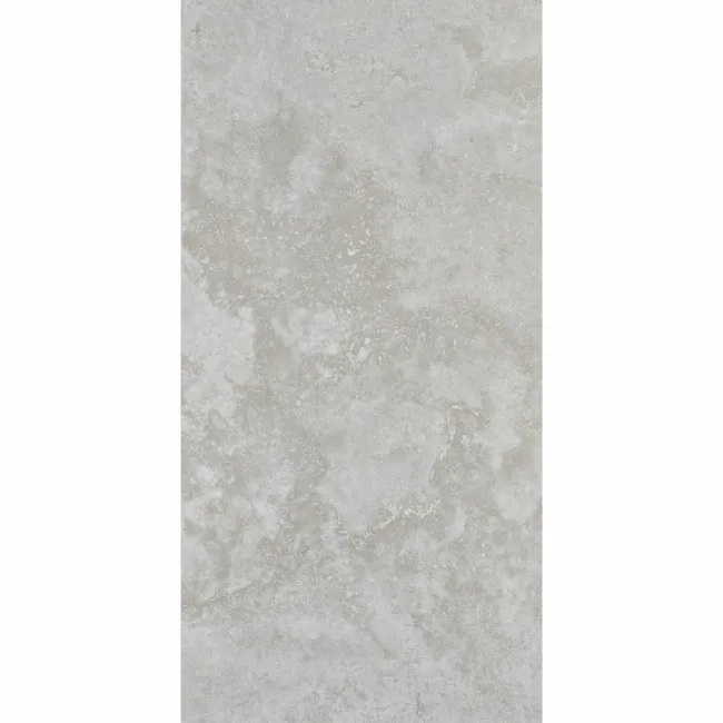 Mineral Grey Matt Travertine Effect Porcelain Floor Tiles