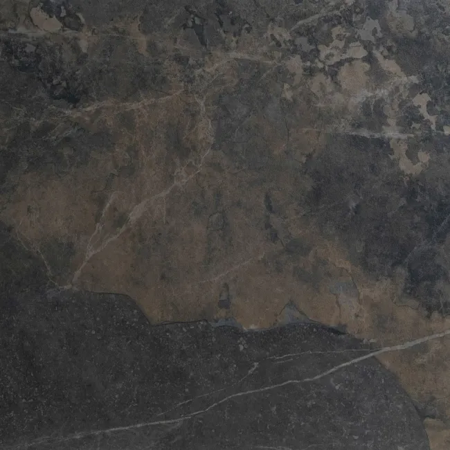 Jai Rustic Natural Black Slate Effect Tiles 600x600