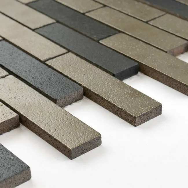 Tephra Night Jewels Linear Mosaic Tiles