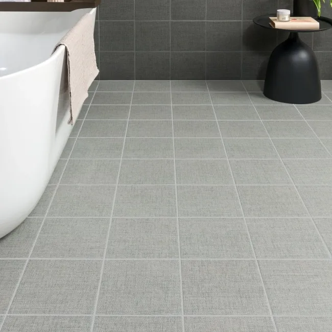 Texxtile Earl Grey Matt Patterned Wall and Floor Tiles