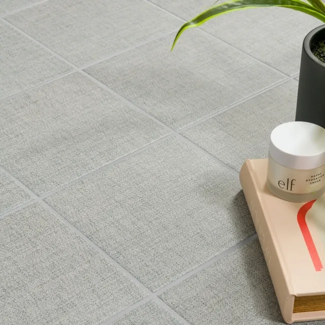 Texxtile Earl Grey Matt Patterned Wall and Floor Tiles