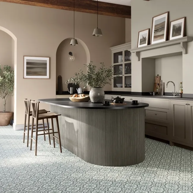 Trepanel Flex® Ash Grey Flexible Wood Panels 1200x600