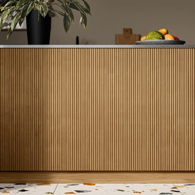 Trepanel Flex® Oak Flexible Wood Panels 1200x600