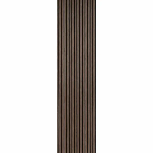 Trepanel® Living Room Acoustic Feature Wall Panel Kit with Slat Cover and Adhesive