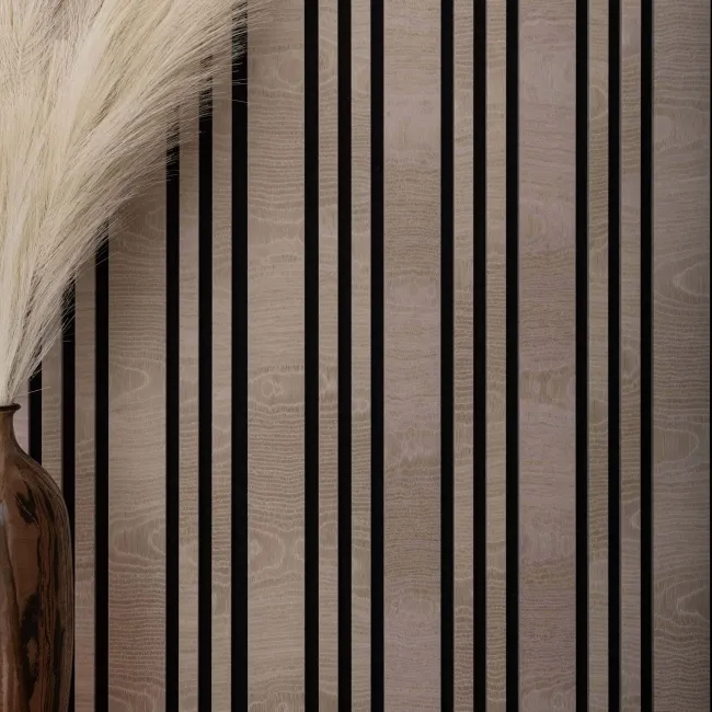 Trepanel Design® Beech Multi-Width Acoustic Wood Wall Panels