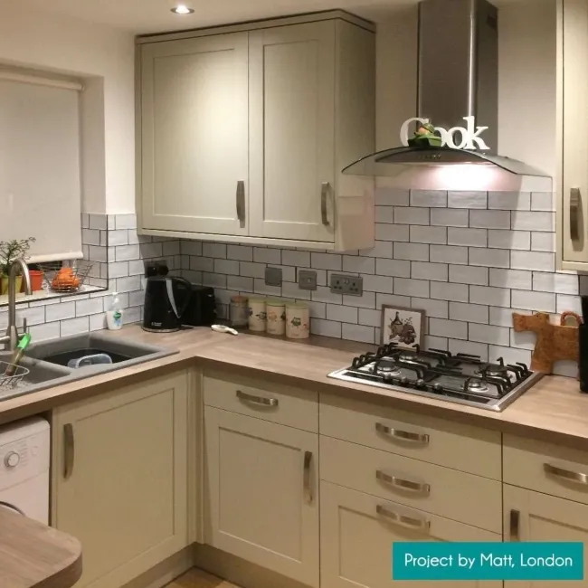 Rustic Ceramic White Gloss Mini Metro Wall Tiles