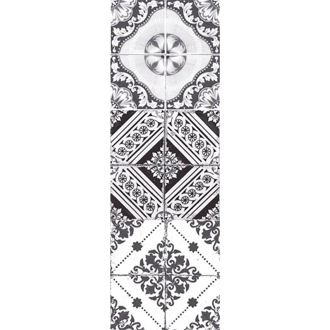 Eloquence Sloe Black Matt Patterned Wall Tiles