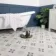 Blossom Bloom Blue Matt Patterned Wall and Floor Tiles