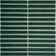 Spirit Green Gloss Kitkat Mosaic Porcelain Wall Tiles