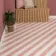Zebra Pink and White Patterned Matt Striped Wall and Floor Tiles