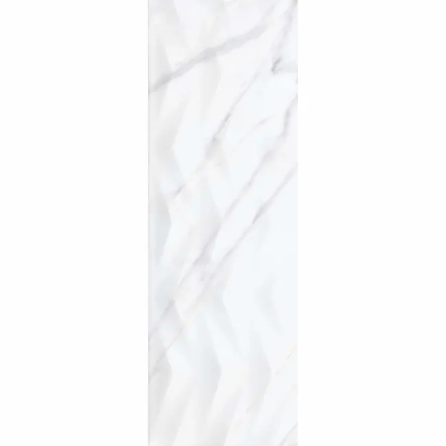 Ambience White Matt Wavy Marble Effect Wall Tiles