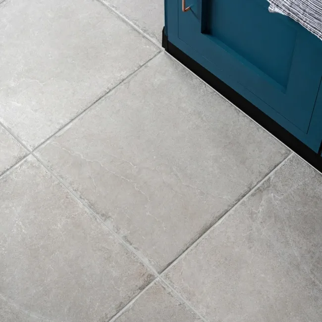 Witton Grey Matt Stone Effect Wall And Floor Tiles