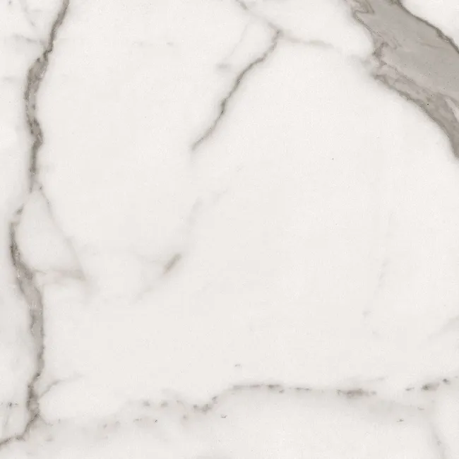 Cappella Polished White Carrara Marble Effect 75x75 Tiles