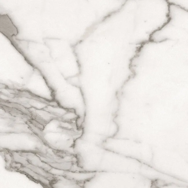 Cappella Polished White Carrara Marble Effect 75x75 Tiles