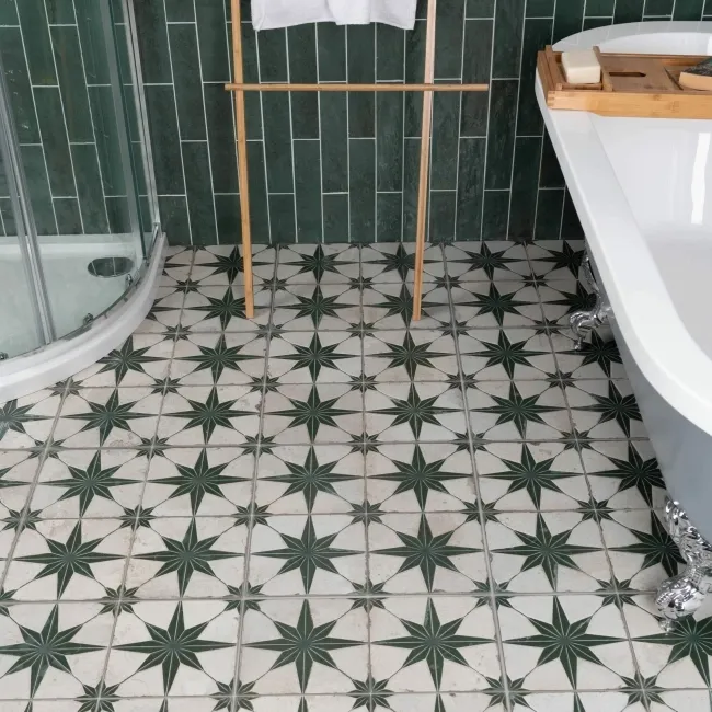 Cinders® Lux Star Forest Layer Tech Pattern Tiles