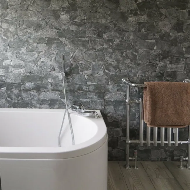 Cusco Dry Stacked Grey Slate Stone Effect Wall Tiles