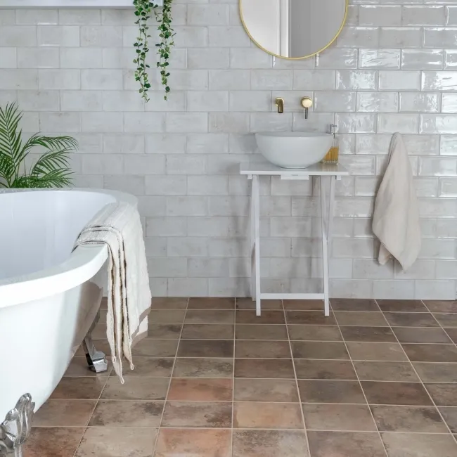 Allura Terra Matt Terracotta Effect Wall and Floor Tile