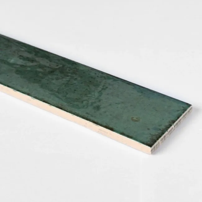 Hope Olive Wall Gloss Green Brick Tiles