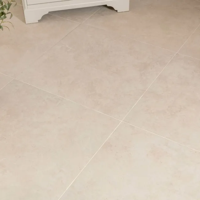 Vesta Cream Matt Travertine Effect Wall and Floor Tiles