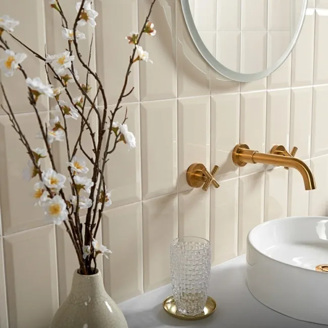 Metro Victoria Cream Gloss Metro Wall Tiles