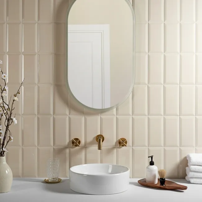 Metro Victoria Cream Gloss Metro Wall Tiles