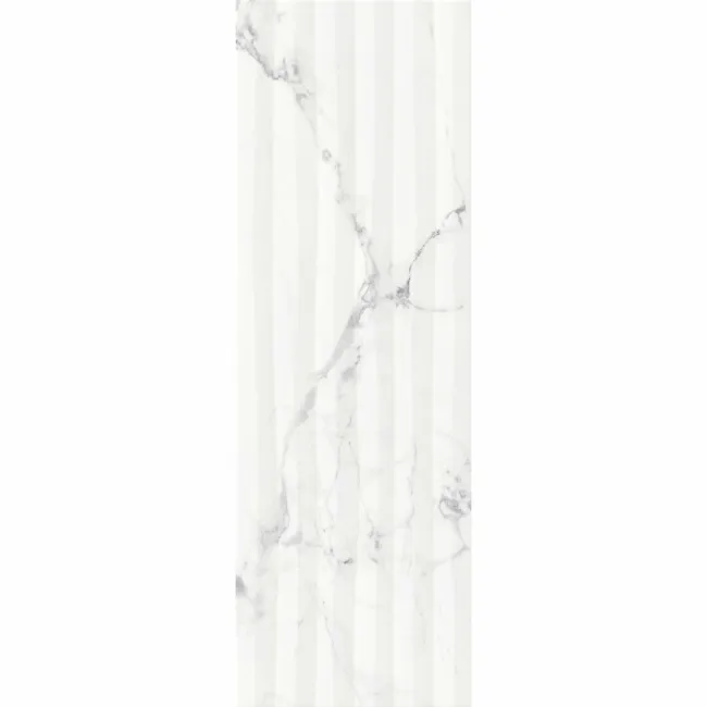 Elysian Calacatta White Vein Matt Marble Effect Decor Wall Tiles