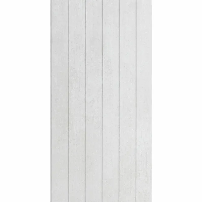 Genoa White Matt Decor Concrete Effect Wall Tiles