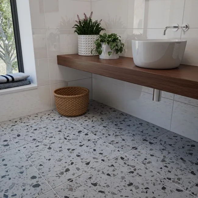 Lounge Polished Light Grey Stone Effect 300x600 Wall And Floor Tiles