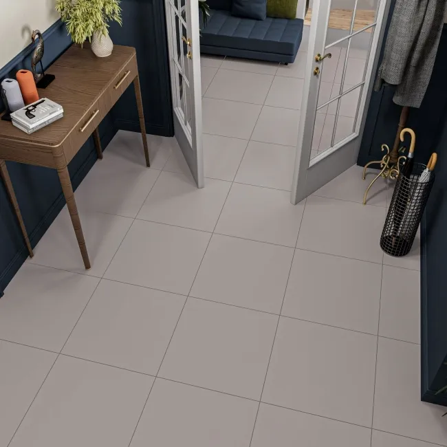 Sorbet Beige Matt Plain 598x598 Wall and Floor Tiles