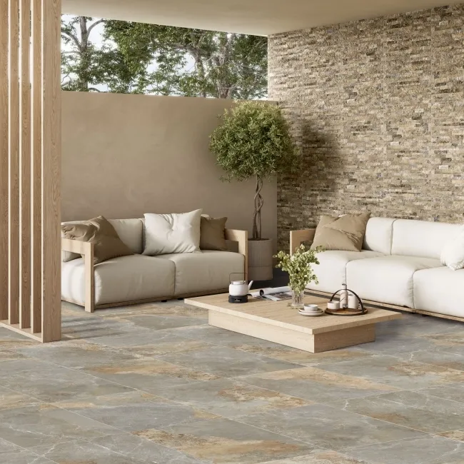 Jai Outdoor Light Natural Grey Slate Effect Tiles 900x600