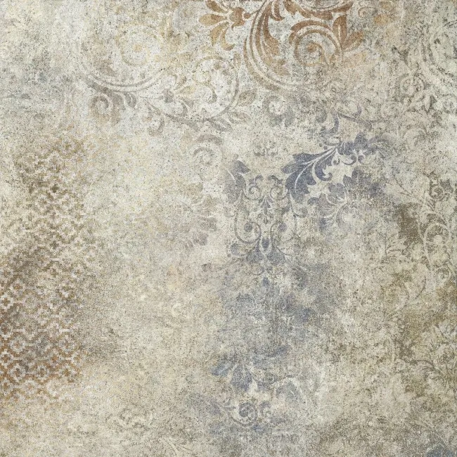 Tapestry Multicolour Matt Vintage Patterned Wall and Floor Tiles