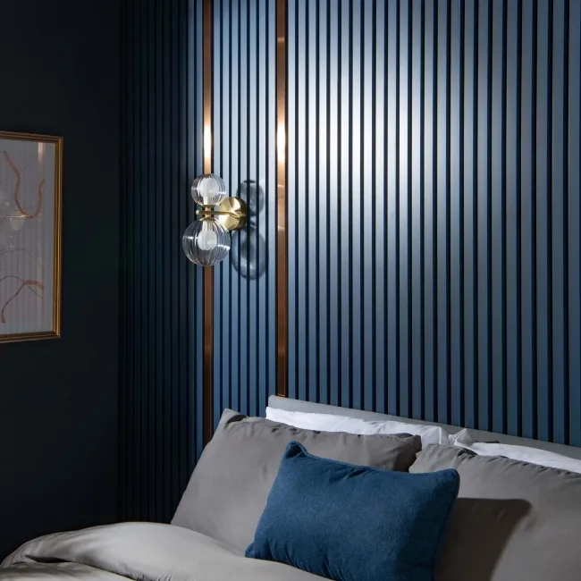 Trepanel® Stainless Steel Brushed Copper Decorative Acoustic Slat Cover