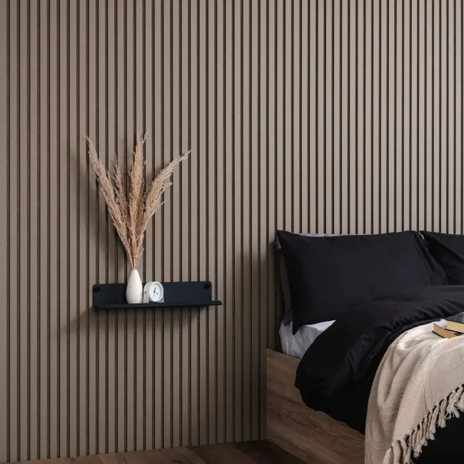 Trepanel® Warm Greige Beige Matt Acoustic Wall Panels