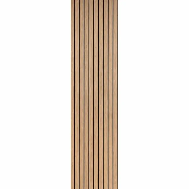 Trepanel XL® 3m Smoked Oak Wide Acoustic Wood Slat Panels