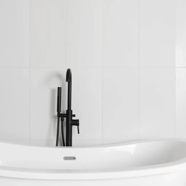 Devine Satin White Wall Tiles